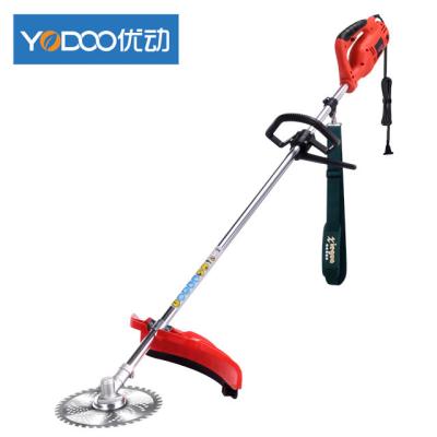 China Yodoo Anti-Skid Electric Brush Cutter Home Power 1100W Grass Trimmer for sale