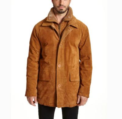 China QUICK DRY Faux Fur Leather Stand Collar Coat Customized Smooth Warm Mens Sports Jackets Wholesale Plus Size Fur Jackets Men for sale
