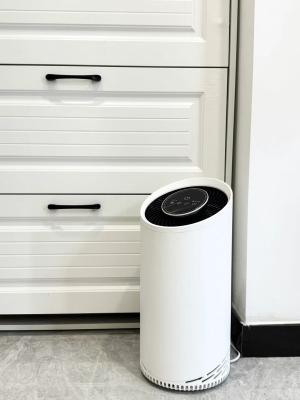 China Purificador de aire compacto Hepa ionizador Filtración de carbono activado con modo de reposo y control de la aplicación en venta