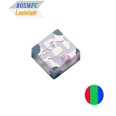 China 1010 RGB SMD LED small package Tri-color LED Screen Pixel for sale