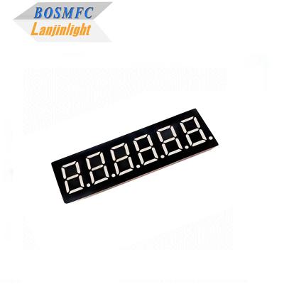 Chine Électronique affichage 7 segments blanc 0,36 pouces 6 chiffres durable à vendre
