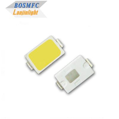 Cina 0.5w 5730 Top SMD LED Caldo Bianco CRI80 60-65lm Smd 5730 Led High CRI Led Chip Per Illuminazione Fotografica in vendita