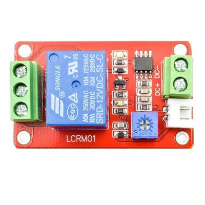 China 12V Light Control Switch Photoresistor Plus Relay Module Detection Light Switch Sensor Photosensitive Photoresistor Plus Relay Module for sale