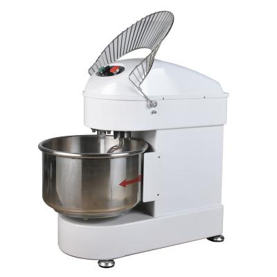 China Tow Motion High Quality Two Speed Double Speed Electric Manual Dough Machine Commercial Dough Mixer Flour Bakery Mixer Spiral Dough Mixer For Bakery for sale