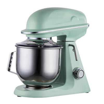 China Stainless Steel Small Speed Machine11 Beater Ejector Knob Design Stand Dough Electric Food Mixers 3in1 Bowl Professional Universal Kitchen for sale