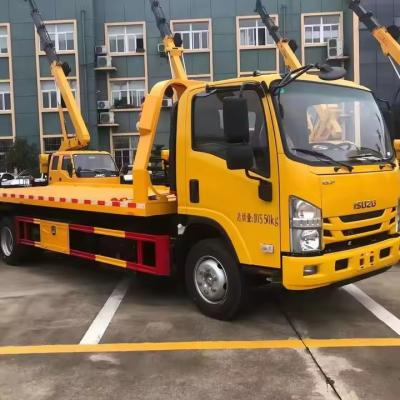 Chine 5 tonnes de chariot à remorque 4X2 Wrecker I Suzu Chariots à remorque pour votre service après-vente à vendre