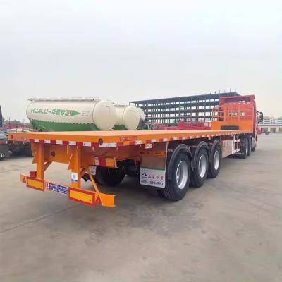 Chine Semi-remorques conteneurs camions en acier remorques avec système de freinage antiblocage ABS 1820mm bande de roulement à vendre