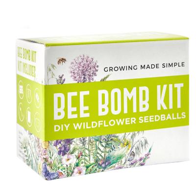 China Modern Ornamental Indoor Herb Garden Starter Growing DIY Horticulture Bee Bomb Kit for Home for sale