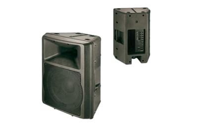 China Active PA Audio Speakers plastic , 15 Inch 2 way Magnet 50 Oz 180W for sale