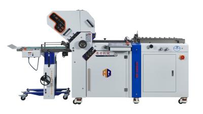 China Air Feed Suction Paper Folding Machine With Continuous Load Suction Feeder For Folded Leaflets for sale