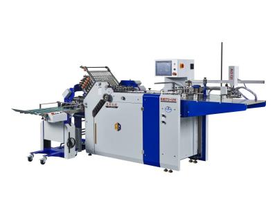 Cina 480 mm Macchina pieghevole completamente automatica con coltello pieghevole incrociato in vendita