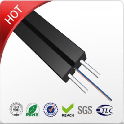 China De zwarte/Witte Kabel van Ethernet van de Jasjevezel Optische met Staaldraad FRP versterkt Te koop