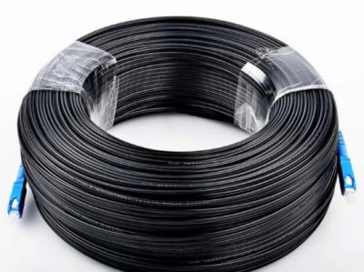 China Zwart LSZH/PVC-Jasje 4 van de Kern Enige Wijze GJYXCH FTTH de Dalingskabel Over lange afstand van de de Optische Vezelkabel Te koop