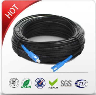 중국 SM G657A1 G657A2 FTTH 하락 케이블 LSZH 백색/검정 재킷 긴 서비스 기간 판매용