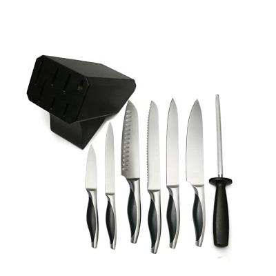 China Hip-house 7 Pcs Sustainable Professional High Quality Stainless Steel Kitchen Knife for sale
