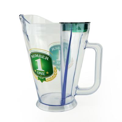 China Eco-Friendly Stackable Plastic Jug / Jug Holds 1.5 Liters / 3 Pints For Beers, Craft Beers And Ales for sale