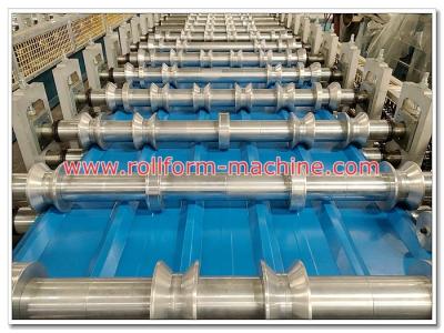 Chine Corrugated Steel & Aluminium Roofing Sheet Cutting Machine With Electric PLC Control System à vendre