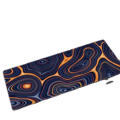 China HEATED Custom RGB Gaming Mouse pad desk pad rubber material 4mm Large non slip water proof Mouse Pad for sale