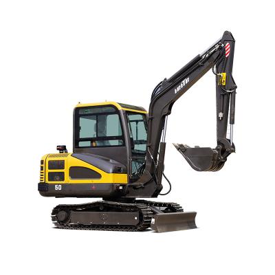 China Building Material Stores Sale China Online Excavator 5 Ton Long Boom Micro Crawler Digger Hydraulic Mini Tank Volume 60L for sale