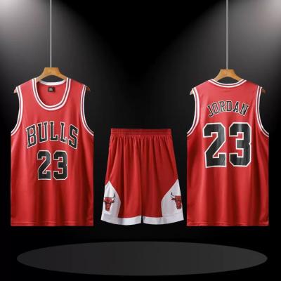 China Wholesale Custom Antibacterial Basketball Uniform Design Basketball Shorts And Tops Gym Wear Basketball Tank Tops for sale
