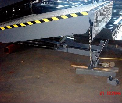 China Industriehandbetrieb mechanischer Dockleveler mit hochfester Stahl zu verkaufen