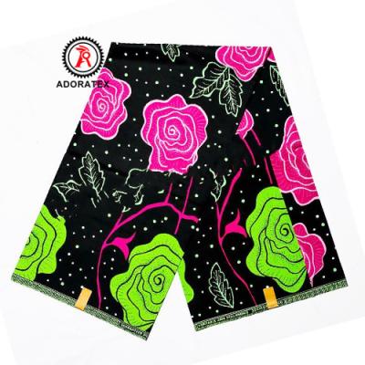 China Java Anti-Static Printing Wax Price 6yards Fabric 100% African Cotton Fabric for sale