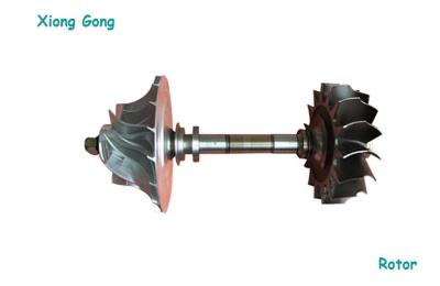 China Mixed Flow Turbo Rotor ABB Turbocharger Shaft RR Series Marine Turbocharger Parts for sale