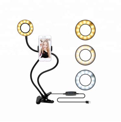China CUSTOMER REVIEWS (0) Flexible Live Stream Mobile Phone Holder Selfie Ring Cell Phone Holder for Wall Mount Stadium Home Office Mobile Phone Holder for sale