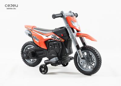 China 2.5km/H crianças de 6 volts que montam as motocicletas 3 em 1 com 2 motores à venda