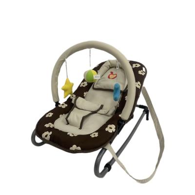 China Modern Customize Porcelain Indoor & Outdoor Cheap White BABY ROCKER FOLDABLE BOUNCHER Small Chair for sale