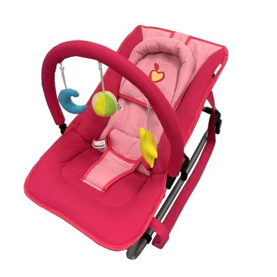 China Modern Baby Backrest Adjustable Soft Newborn Bouncer Automatic Bouncer And Rocker for sale