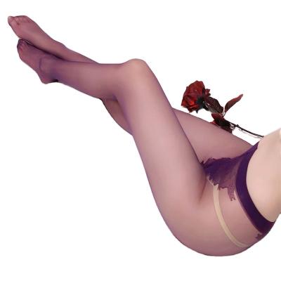 China Anti-Bacterial Hot Selling Sexy Lingerie Women Open Stockings Thin Sexy See-Through Pantyhose Stockings Women Pantyhose for sale