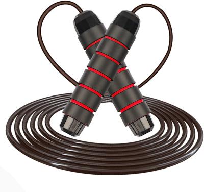 China Tangle Free Skipping Plastic Modern Adjustable Jump Rope With Ball Bearings Speed Counting Skipping Rope Cable for sale