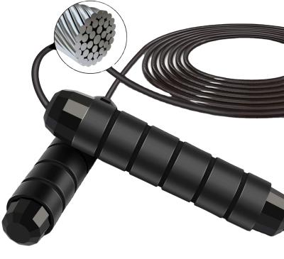 China Plastic Fitness Sports Speed Aerobic Lighted Up Exercise Jump Black Glowing Jump Rope for sale