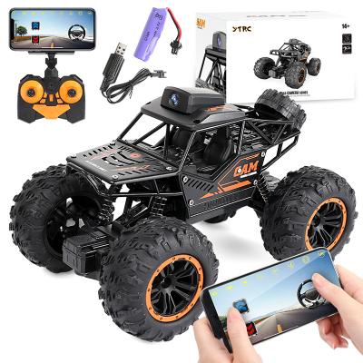 China Outdoor New Design High Speed Hobby RC Radio Control Cars Toys Wifi Rc Car With Brushless Camera Grade for sale