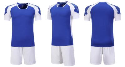 China any Colors 100% polyester Custom Football Jersey Set High Quality SSublimation Comfortable Cheap Soccer Jerseys for sale
