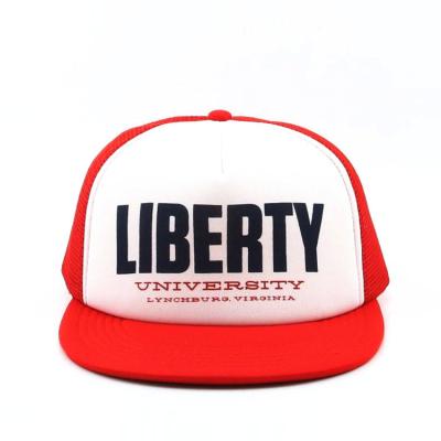 China custom flat brim mesh hat girls new style hat and cap blank snapback hats size:57-62cm color: blue for sale