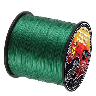 China PESCA High Tensile Multicolor Weave JOSBY Super Strong Yarn 8 Beaches 300M PE Braided Multifilament Fishing Line for sale