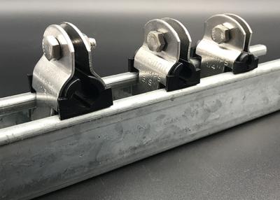 China Hot Dip Galvanized Conduit Strut Cushion Clamps Pipe Fitting Unistrut HVAC for sale