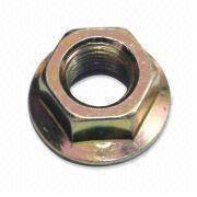 China hex flange nut din6923 for sale