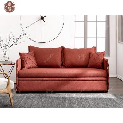 China Foldable Modern Wooden Folding Sofa Bed Room Cum Bed For Hotel Living for sale
