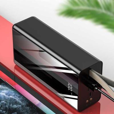 China Factory Customized Outdoor Portable Mobile Charger Extreme Speed Travel Large Capacity Power Bank 50000mAh LED Digital Display Charging for sale