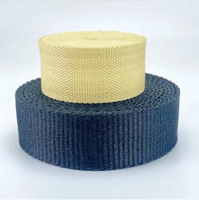 Cina Cintura di cordone di aramide resistente all'abrasione Strisce di tessuto Kevlar tessuto antistatico in vendita