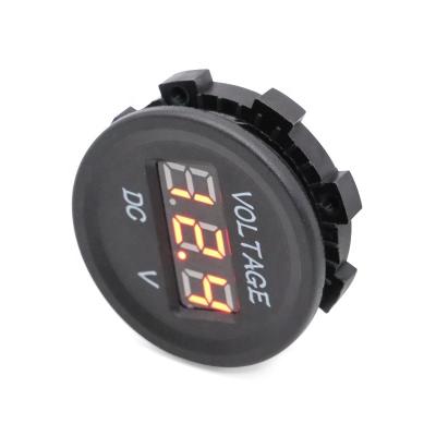 China Cars WattBons Rocker Switch Style LED Voltmeter 12V Dual USB Charger Car Digital voltmeter Panel on Boats RVs Trucks Cars for sale