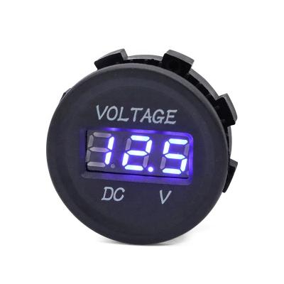 China Cars WattBons Rocker Switch Style LED Digital Voltmeter 12V -24V Dual USB Charger Car voltmeter Panel on Boats RVs Trucks Cars for sale