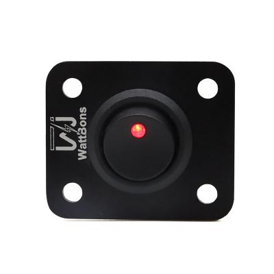 China Sturdy and durable WattBons 12V Round Toggle LED Switch Panel 12V DC On/Off SPST for Car Truck Rocker On-Off Control Switch Panel for sale