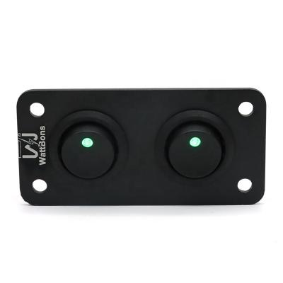China Sturdy and durable WattBons Boat Marine Rocker Switch Panel 12V Toggle Switch Led Toggle Switch Panel Marine for Boat Car Truck for sale