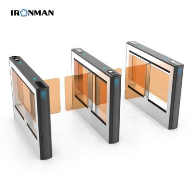 China Customization Accepted Pedestrian Swing Barrier Turnstile Of Face Recognition for sale