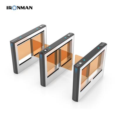 중국 Secure and Durable Leaf Swing Barrier Gate with Aluminum Alloy QR Code Reader Service Life 5000000 Times 판매용