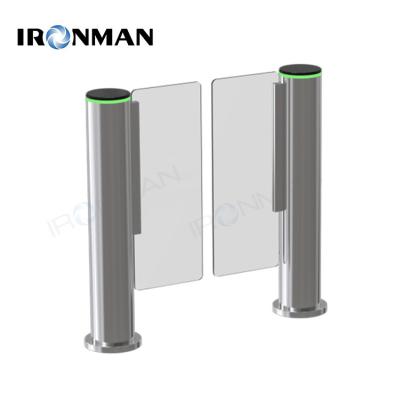 China RFID-Turnstile van de Veiligheidspoort Kaartlezer/van ISO 9001 de Barrières van de Glasveiligheid Te koop